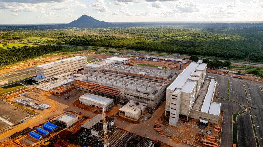 Novo Hospital Universitário em Cuiabá - Foto por: Daniel B. Meneses/Secom-MT